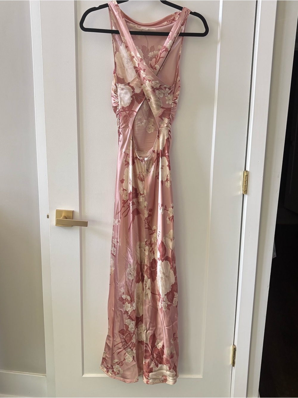 Reformation Casette Silk Midi Dress - Picture 6 of 8
